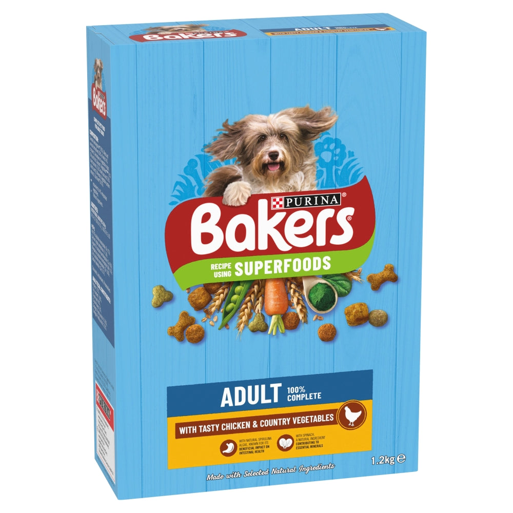 Bakers Adult Chicken & Veg 5x1.2kg